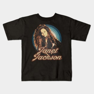 Vintage Rock Janet Funny Gifts Kids T-Shirt